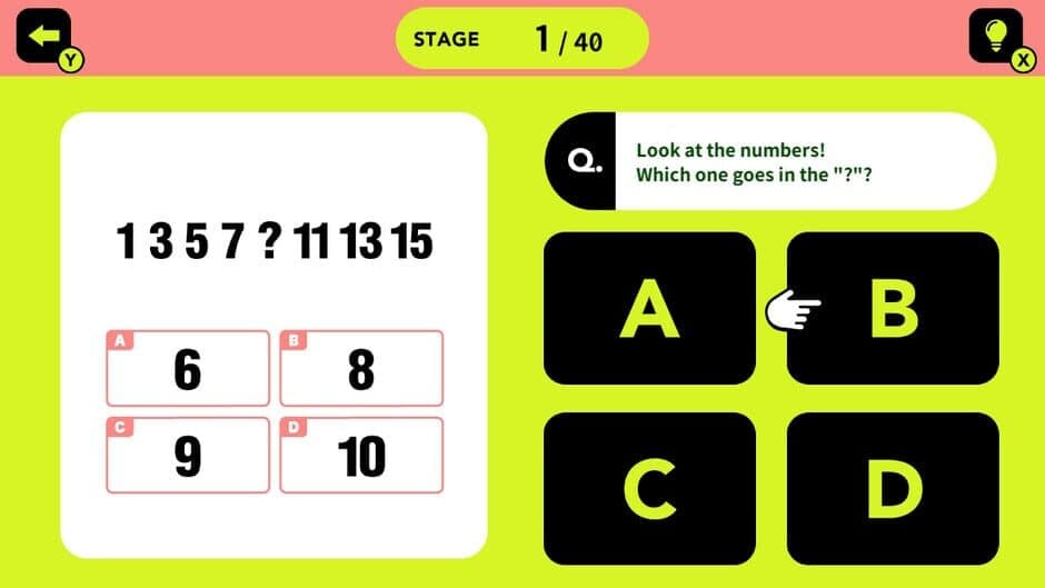 Logic Training IQ Quiz for Kids screenshot