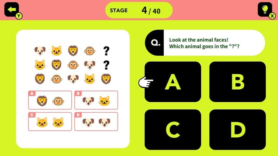 Logic Training IQ Quiz for Kids screenshot