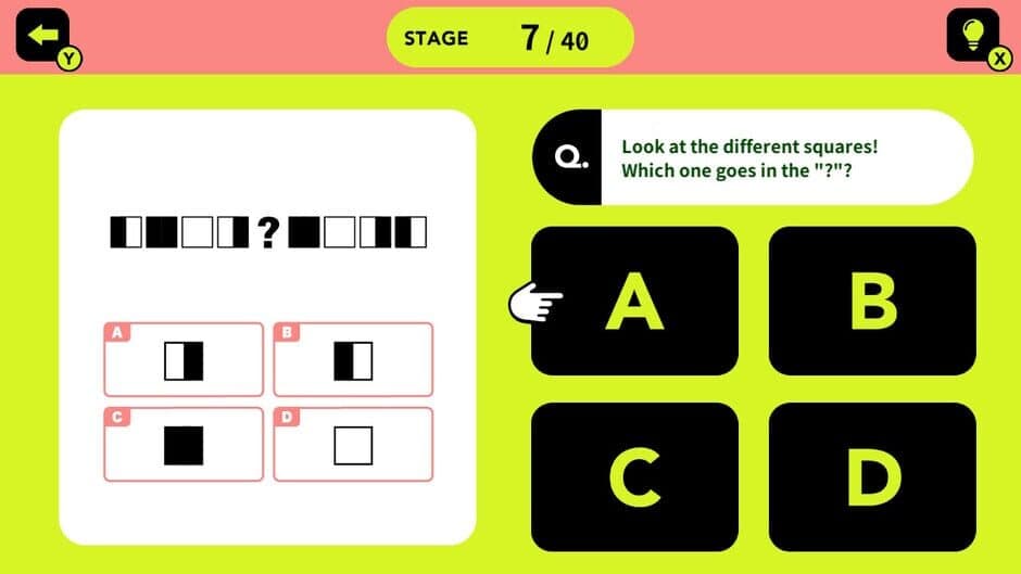 Logic Training IQ Quiz for Kids screenshot