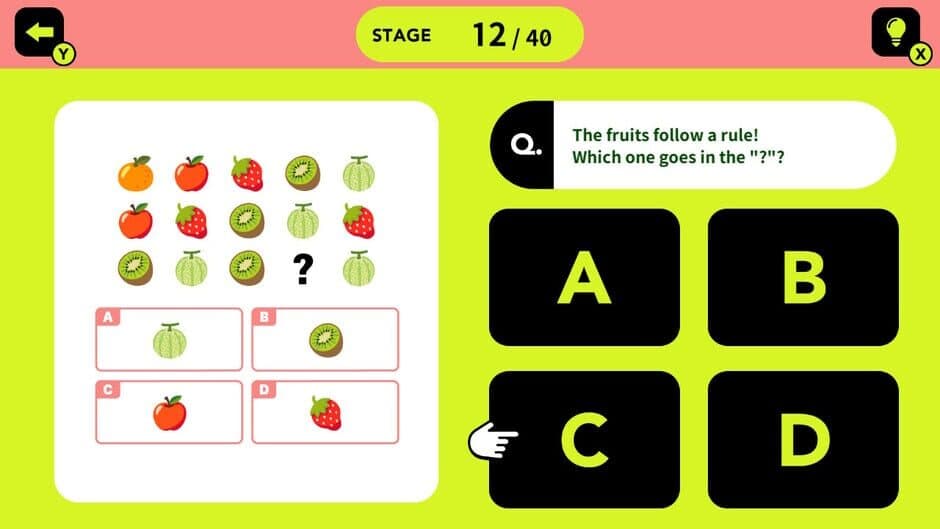 Logic Training IQ Quiz for Kids screenshot