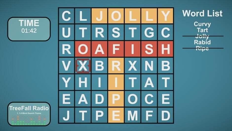 1-2-Dynamic Word Search! screenshot