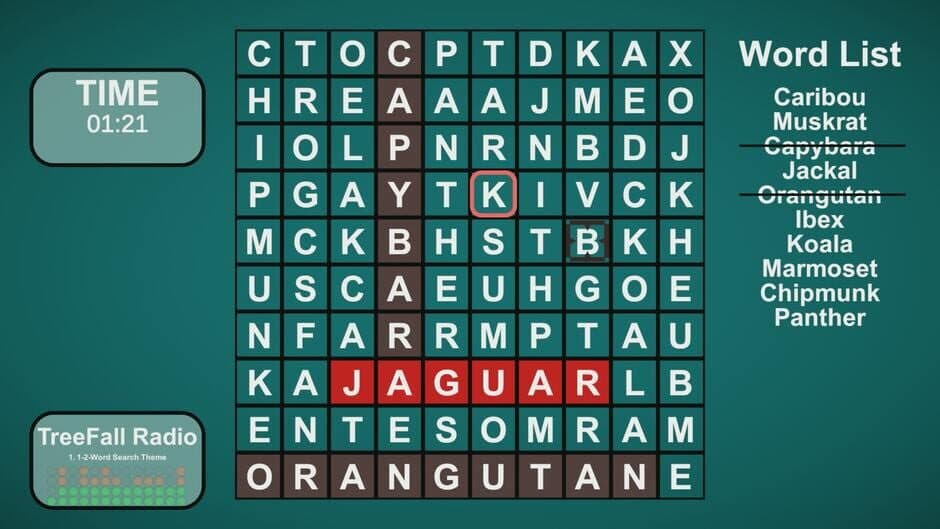 1-2-Dynamic Word Search! screenshot