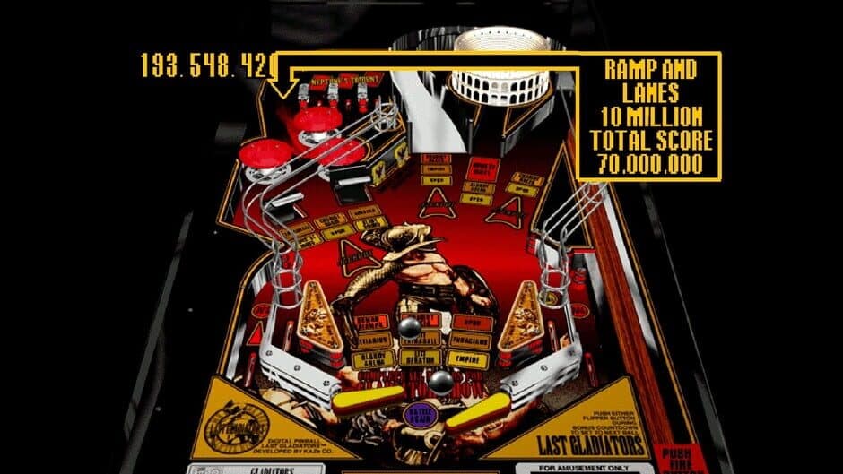 Digital Pinball: Last Gladiators screenshot