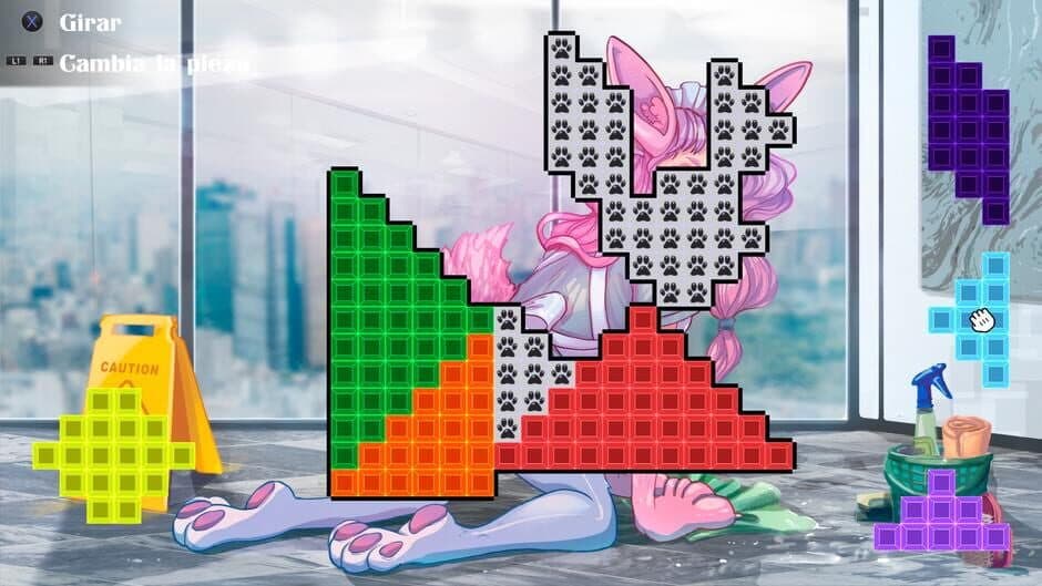 Furry Tangram Lite screenshot