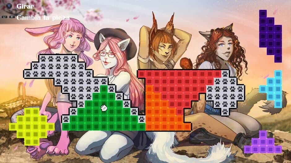 Furry Tangram Lite screenshot