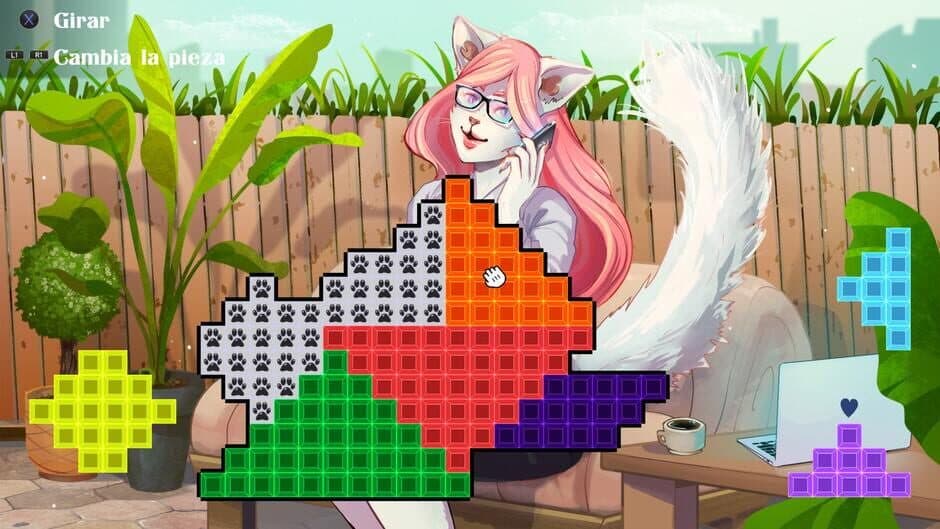 Furry Tangram Lite screenshot
