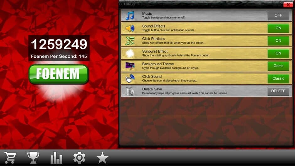 PeeWee Purpdrank's Foenem Clicker screenshot
