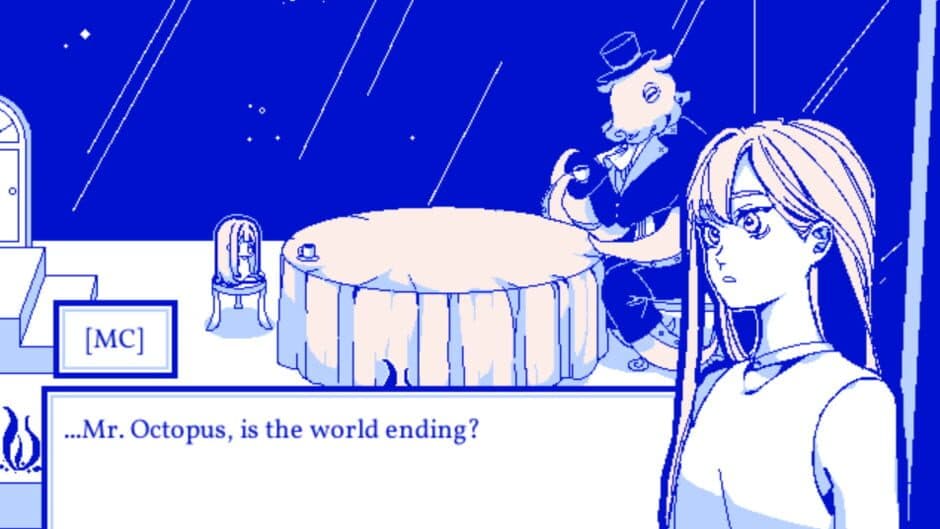 Drowning in a Sea of Blue screenshot