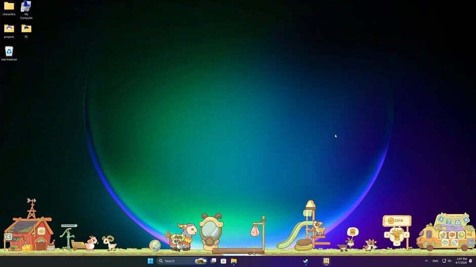Tame-a-goat-chi screenshot