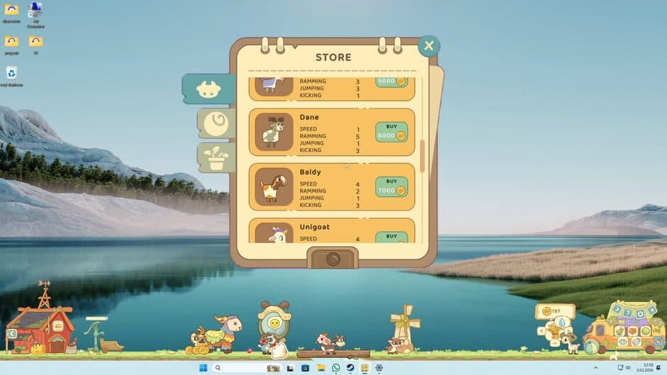 Tame-a-goat-chi screenshot