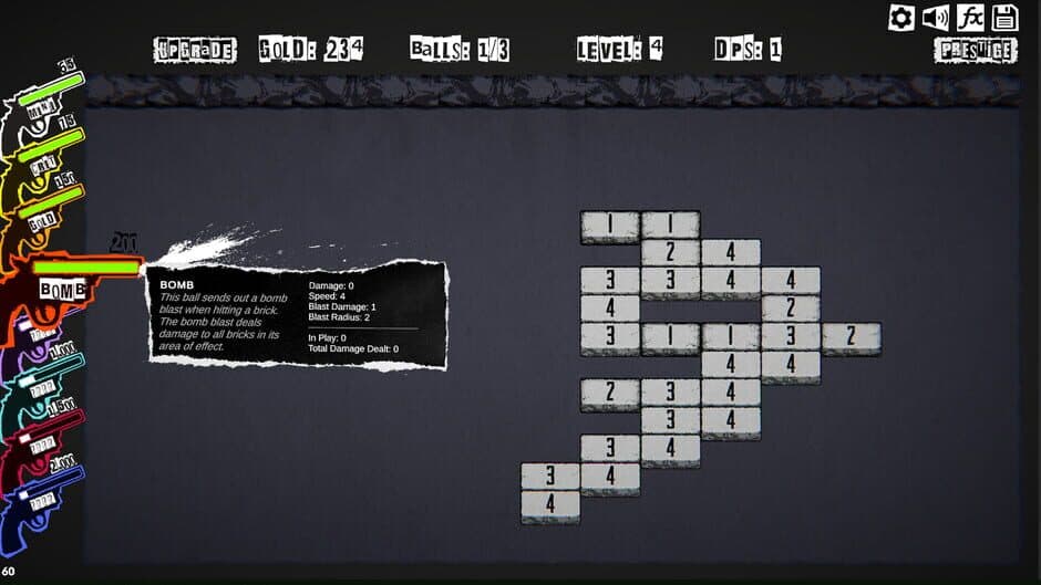 Ball Buster Breakout screenshot