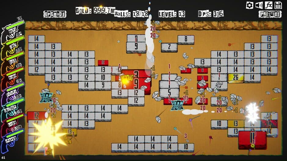 Ball Buster Breakout screenshot