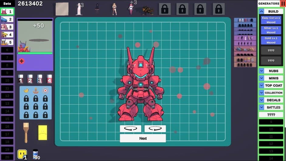 Click Build Repeat screenshot