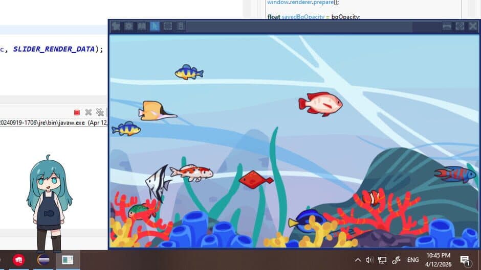 Vquarium screenshot