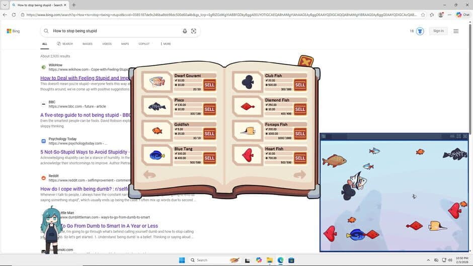 Vquarium screenshot