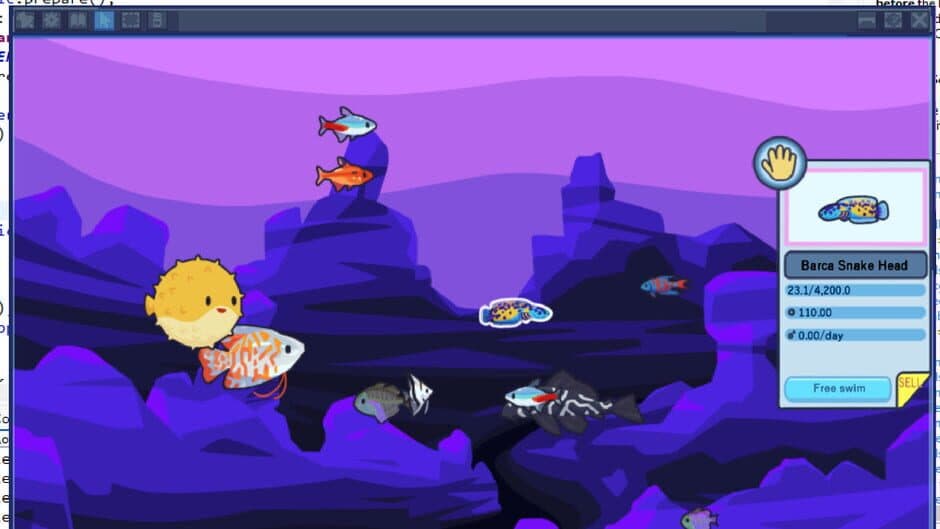 Vquarium screenshot