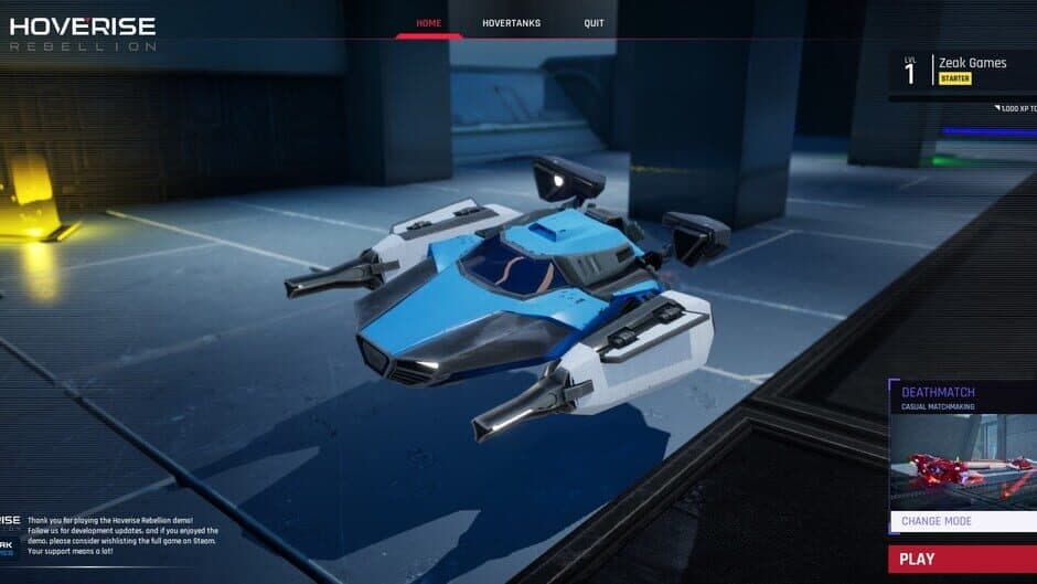 Hoverise Rebellion screenshot