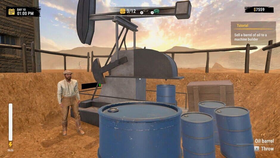 Wild West Miner Simulator: First Gun screenshot