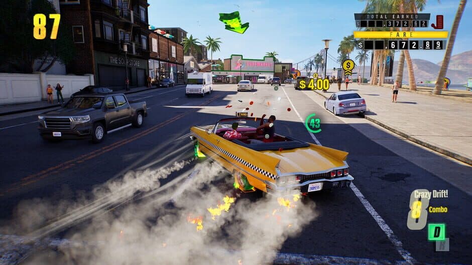 Crazy Taxi: World Tour screenshot