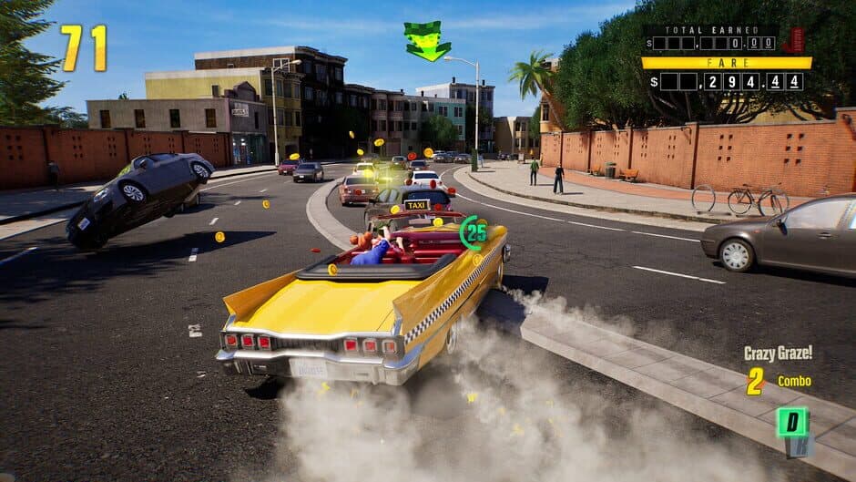 Crazy Taxi: World Tour screenshot