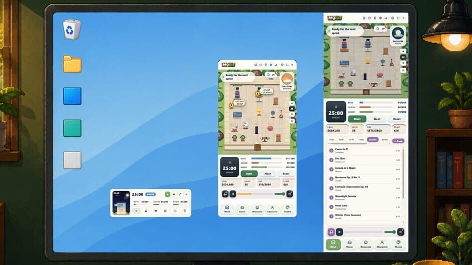MyBiz: Pomodoro Desk Tycoon screenshot