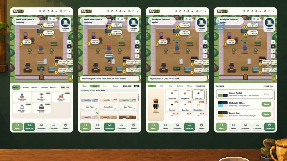 MyBiz: Pomodoro Desk Tycoon screenshot
