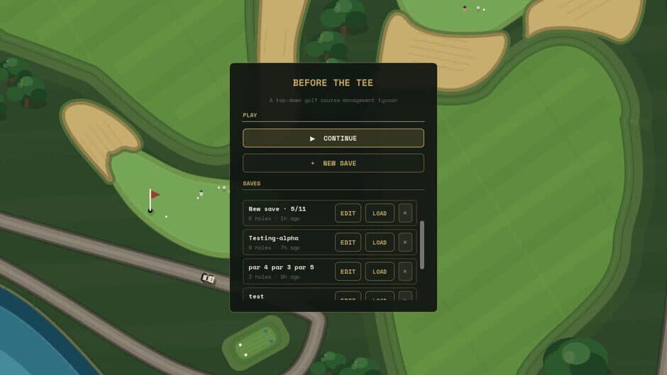Before the Tee screenshot