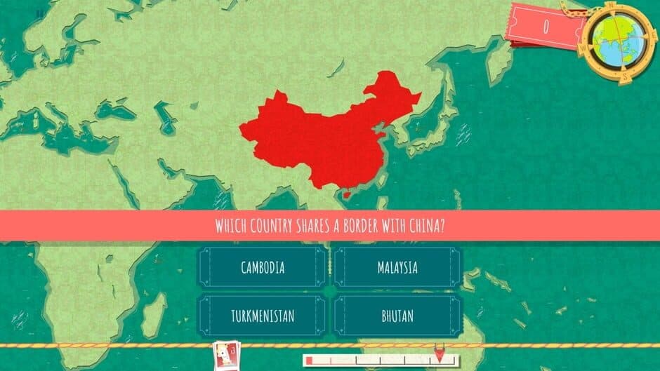 Worldly: Country & Maps Quiz screenshot