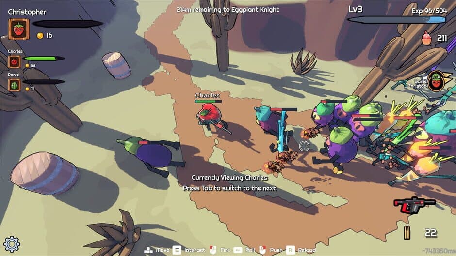 Crazy Fruit Shooter screenshot