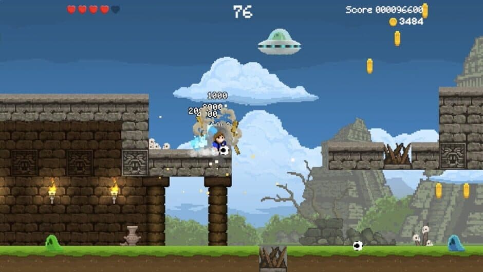 Soccerboy vs. Aliens screenshot