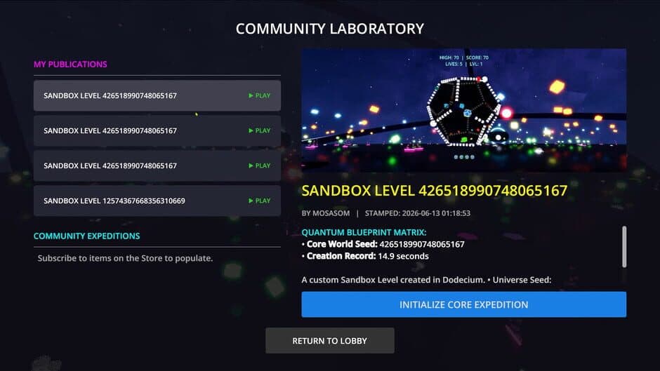 Dodecium screenshot