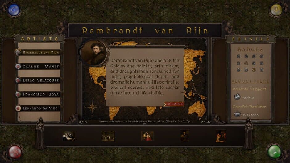 Retro Puzzles: Eviva L'arte screenshot