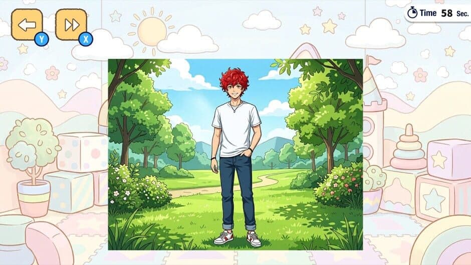 Handsome Watching Face Memory Challenge screenshot