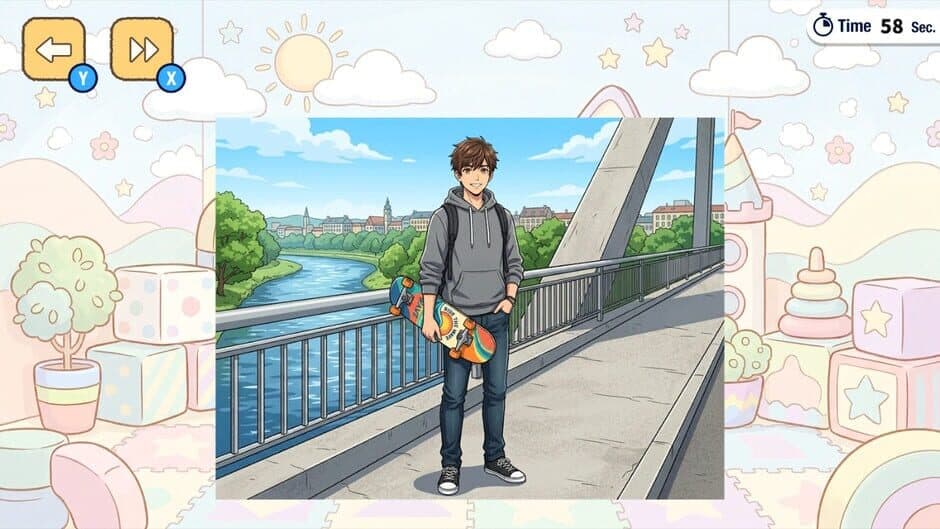 Handsome Watching Face Memory Challenge screenshot