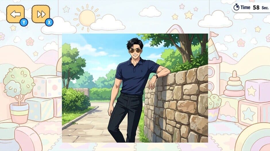 Handsome Watching Face Memory Challenge screenshot