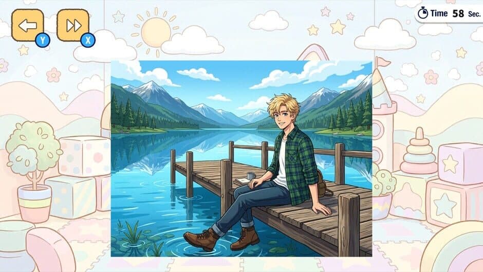 Handsome Watching Face Memory Challenge screenshot