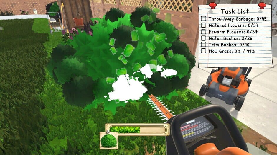 Garden Cleanup Simulator screenshot