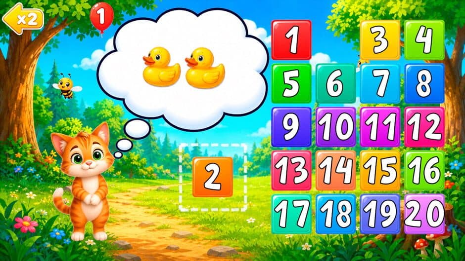 123 Early Learning Games for Kids, Toddlers, Babies: Language screenshot