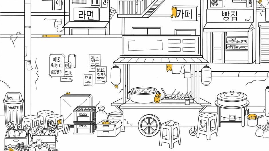 100 Korean Hidden Cats screenshot
