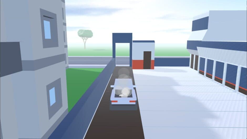 Low Poly Truck Simulator screenshot