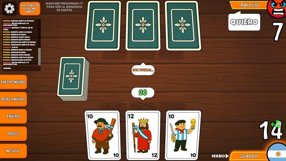 Truco Argentino screenshot