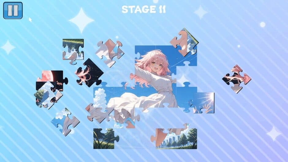 Flip-Flip Jigsaw Girls screenshot