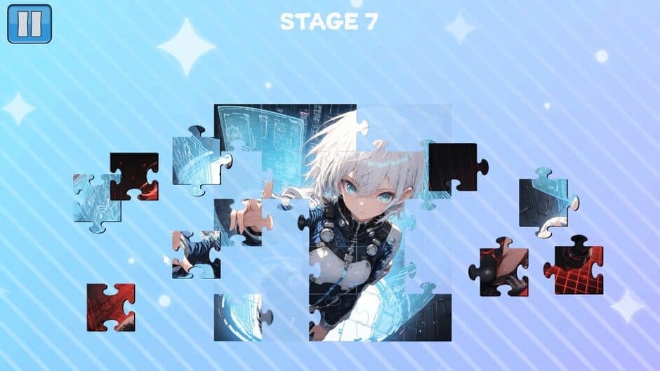 Flip-Flip Jigsaw Girls screenshot