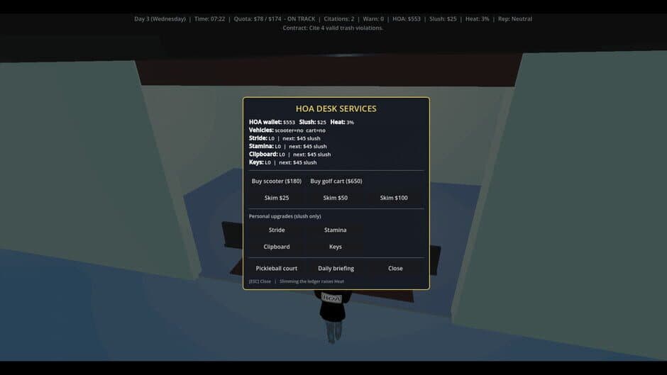 H.O.A Simulator screenshot