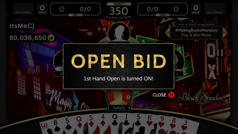 Black Spades screenshot