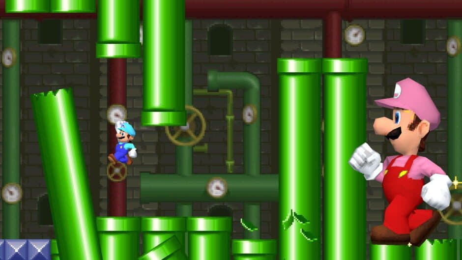 NSMB: Mario vs. Luigi Online screenshot