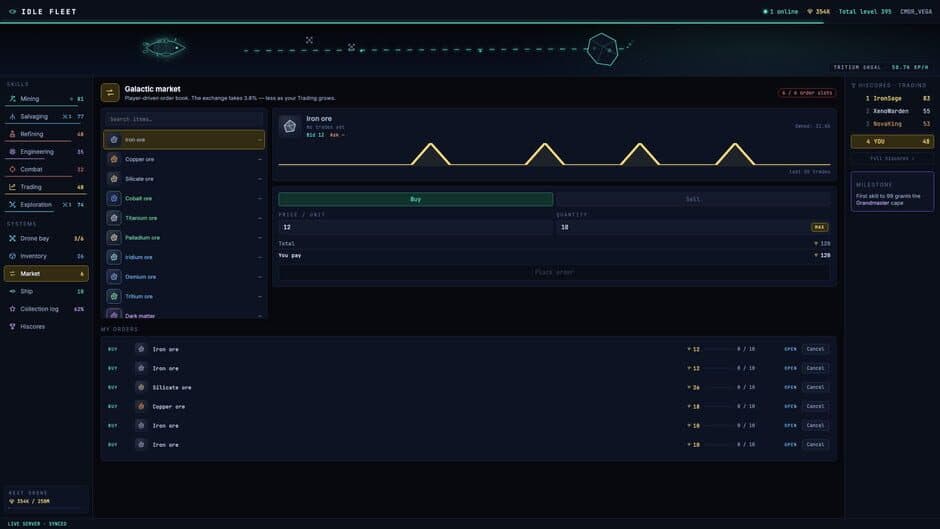 Idle Fleet screenshot