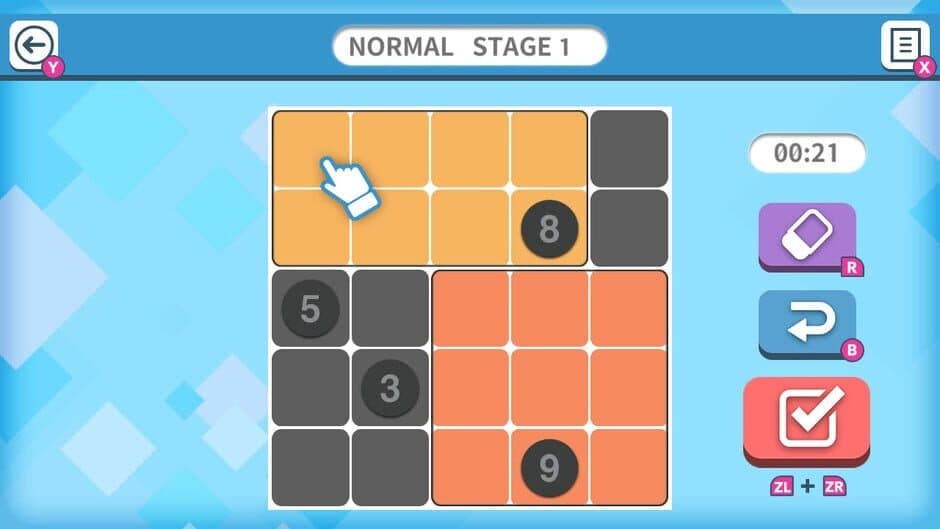 Square Brain Puzzle screenshot
