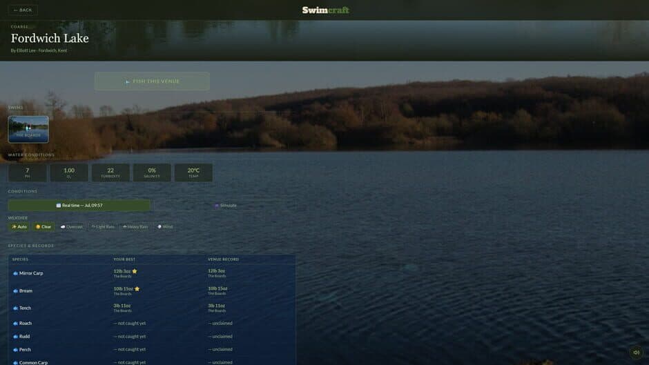 Swimcraft screenshot