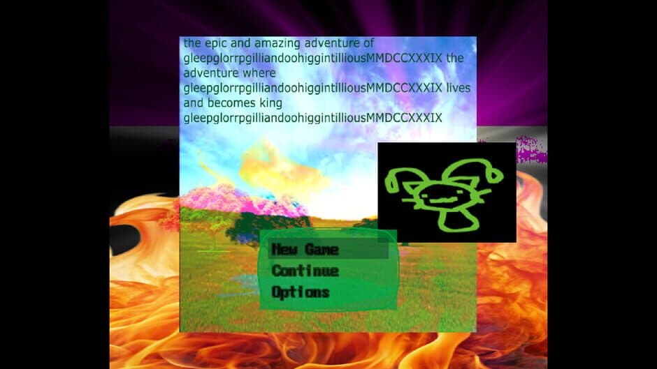 The Epic and Amazing Adventure of GleepglorrpgilliandoohiggintilliousMMDCCXXXIX the Adventure Where GleepglorrpgilliandoohiggintilliousMMDCCXXXIX Lives and Becomes King GleepglorrpgilliandoohiggintilliousMMDCCXXXIX screenshot
